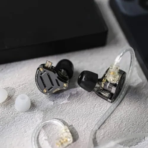 KZZS10PRO2WithHDMic-IEM35InEarMonitorEarphones4-levelswitchHybrid10mmmetalst