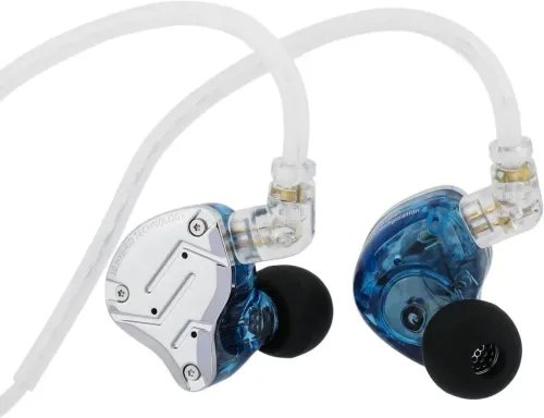 KZZS10PROBlueNoMic-IEM35MusicianInEarMonitorEarphones4BA1DD5Driver10mmmetal