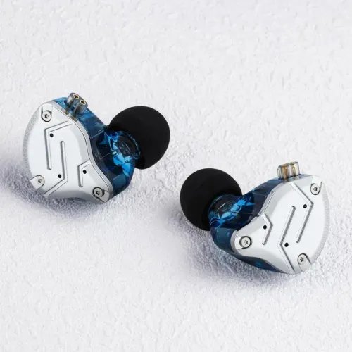 KZZS10PROBlueNoMic-IEM35MusicianInEarMonitorEarphones4BA1DD5Driver10mmmetal