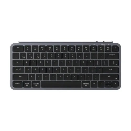 Keychron B1 Pro B1P-K1 Ultraslim Mini Wireless BT Keyboard ZMK Online customization Gray US Layout