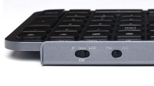 KeychronB1ProB1P-K8UltraslimMiniWirelessKeyboardZMKOnlinecustomize-IvoryWhite75US