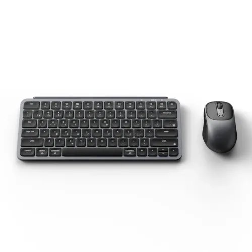 KeychronB1ProComboKCBD3-GRUltraslimWirelessKeyboardandMouse75GR-SpaceGrey