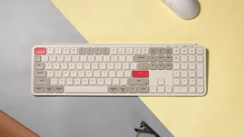 KeychronB6ProB6P-K13UltraslimWirelessKeyboardZMKOnlinecustomization-RetroRed100US