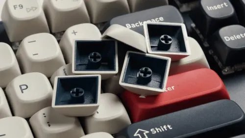 KeychronJ5KJ5-H1ZQMKWirelessMechanicalKeyboardRedSwitchHot-SwapRGB100USDarkBlue