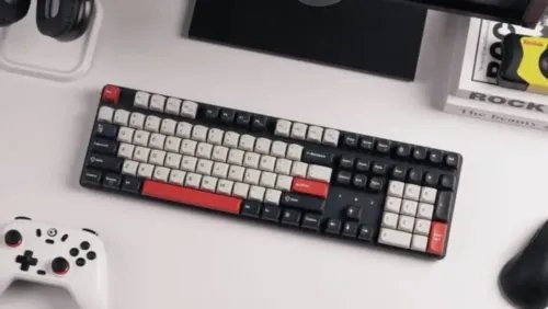 KeychronJ5KJ5-H4ZQMKWirelessMechanicalKeyboardBananaSwitchHot-SwapRGB100USDarkBlue