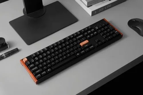 KeychronK10HEK10H-F1SpecialWoodEditionWirelessMagneticHallEffectRGBKeyboard100US