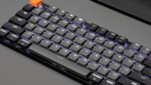 KeychronK1V6K1X-B1QMKWirelessMechanicalKeyboardRedSwitchRGB80USLayout