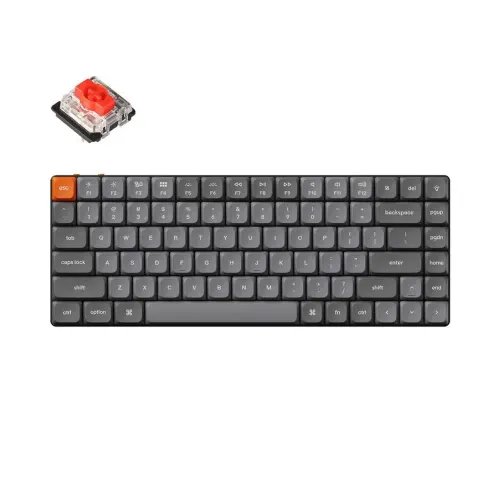 Keychron K3 Max QMKVIA K3M-H1 Wireless Custom Mechanical Keyboard-Red Switch Hot-Swappable US