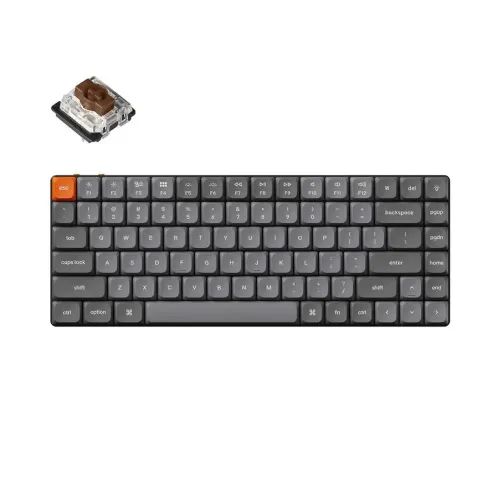 Keychron K3 Max QMKVIA K3M-H3 Wireless Custom Mechanical Keyboard-Brown Switch Hot-Swappable US