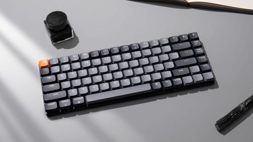KeychronK3V3K3X-B1QMKWirelessMechanicalKeyboardRedSwitchRGB75USLayout