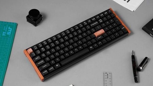 KeychronK4HEK4H-F1SpecialWoodEditionWirelessMagneticHallEffectRGBKeyboard96US