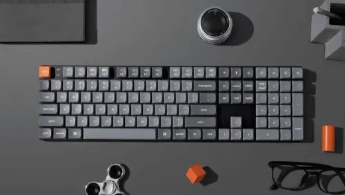Keychron K5 Max QMKVIA K5M-H3 Wireless Custom Mechanical Keyboard-Brown Switch Hot-Swappable US