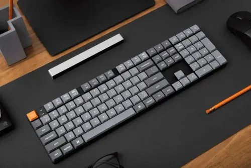 Keychron K5 Max QMKVIA K5M-H3 Wireless Custom Mechanical Keyboard-Brown Switch Hot-Swappable US