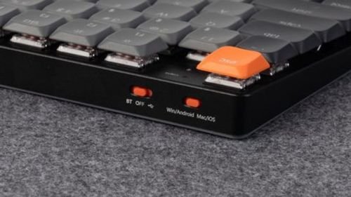 KeychronK5V2K5X-B4QMKWirelessMechanicalKeyboardBananaSwitchRGB100USLayout