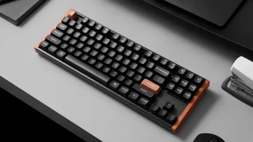 KeychronK8HEK8H-F1SpecialWoodEditionWirelessMagneticHallEffectRGBKeyboard80US