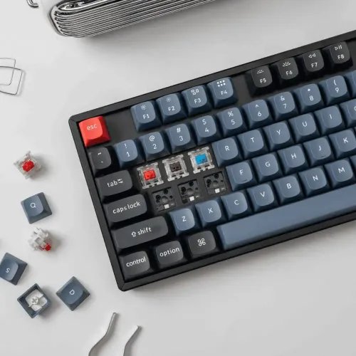 Keychron K8 Pro QMKVIA K8P-H3 Wireless Mechanical Keyboard - Brown Switch - Hot Swappable US