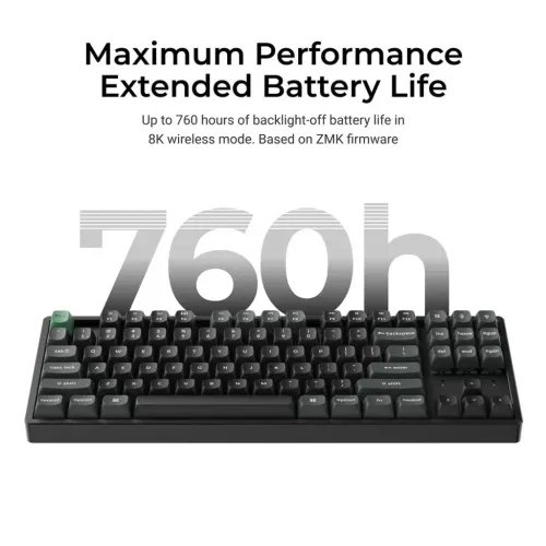 KeychronK8UltraK8U-J1ZMKWireless8KMechanicalKeyboardRedSwitchHot-Swap80UsLayout