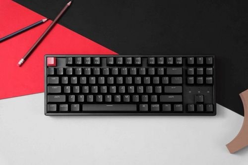 KeychronK8V2K8X-H3QMKWirelessMechanicalKeyboardBrownSwitchHotSwapRGB80USLayout
