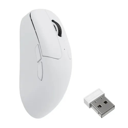 KeychronM28kM2-A24WhiteWirelessOpticalMouse-8KPollingRateUltra-lightweight