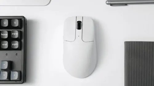 KeychronM28kM2-A24WhiteWirelessOpticalMouse-8KPollingRateUltra-lightweight