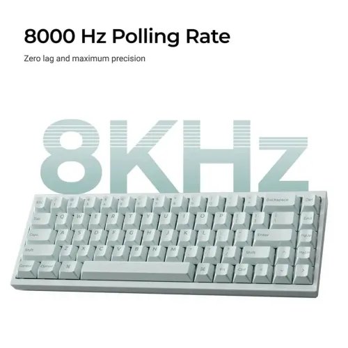 KeychronQ16HEQ16HW-L1QMKCeramicCustomHallEffectKeyboardRGBLimeSwitch65USGreen