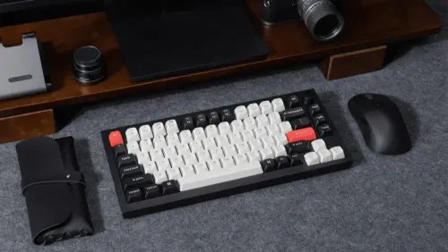 Keychron Q1 HE QMK Q1H-M1 Wireless Custom Hall Effect Keyboard Purple Switch US Layout