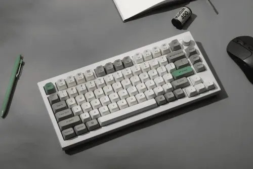 Keychron Q1 Max QMKVIA Q1M-P1 Wireless Custom Mechanical Keyboard-Red Switch-Shell White US Layou