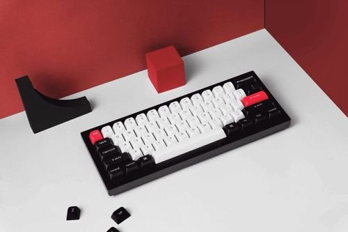 KeychronQ4HEQ4H-C1QMKWirelessCustomHallEffectKeyboardPurpleSwitch60USLayout