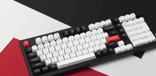 KeychronQ5HEQ5H-M1QMKWirelessCustomHallEffectKeyboardPurpleSwitch96USLayout