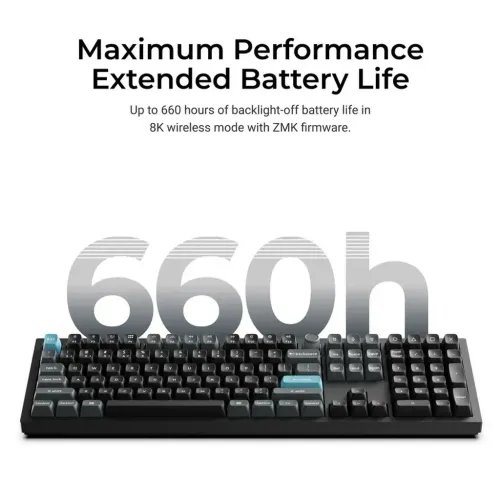 KeychronQ6UltraQ6U-M1ZMKRGB8KWirelessCustomMechanicalKeyboard-RedSwitch100US