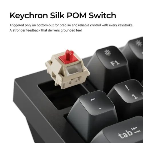 KeychronQ6UltraQ6U-M1ZMKRGB8KWirelessCustomMechanicalKeyboard-RedSwitch100US