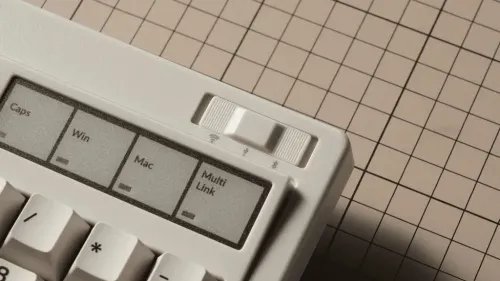 KeychronR6R6-M1QMKWirelessMechanicalKeyboardRedSwitchHot-SwapRGB100USRetro