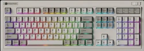 KeychronR6R6-M1QMKWirelessMechanicalKeyboardRedSwitchHot-SwapRGB100USRetro