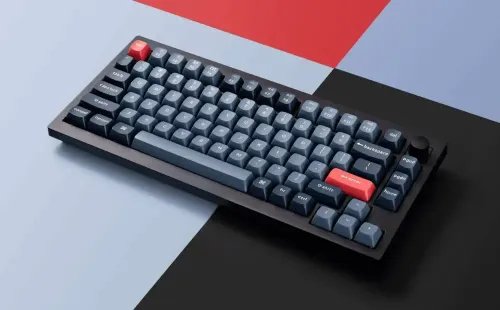KeychronV1MaxV1M-D3QMKVIAWirelessCustomMechanicalKeyboardBrownSwitchRGB75USLay