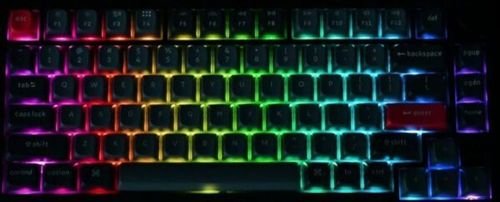 KeychronV1MaxV1M-D4QMKVIAWirelessCustomMechanicalKeyboardBananaSwitchRGB75US