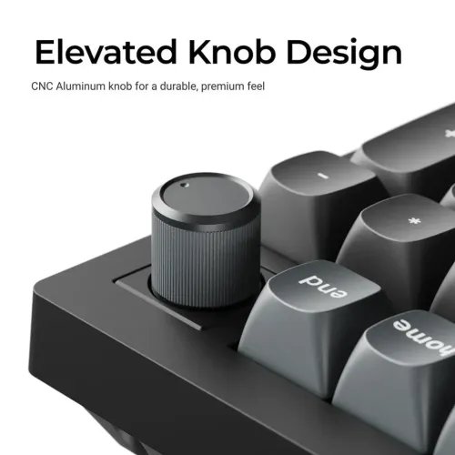 KeychronV1UltraV1U-D4QMKVIA8KWirelessCustomMechanicalKeyboardBananaSwitchRGB75US