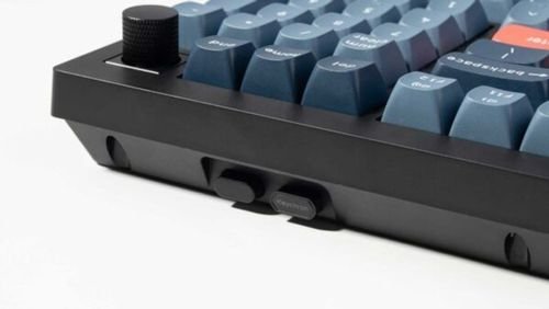 KeychronV5MaxQMKVIAV5M-D4WirelessBT24WiredCustomMechanicalKeyboardBananaSw.96US