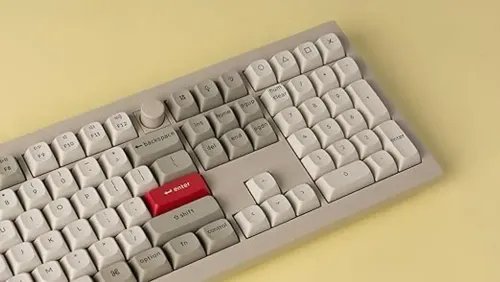 KeychronV6MaxRetroV6M-R4QMKVIABT24WiredCustomMechanicalKeyboardBananaSwitch100