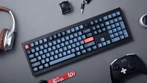 KeychronV6MaxV6M-D3QMKVIAWirelessBT24WiredCustomMechanicalKeyboardBrownSwitch