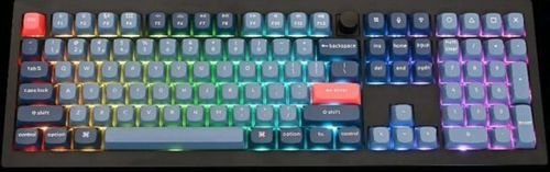 KeychronV6MaxV6M-D4QMKVIAWirelessBT24WiredCustomMechanicalKeyboardBananaSwitch100