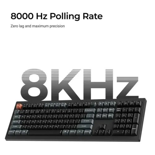 KeychronV6UltraV6U-D3QMKVIA8KWirelessCustomMechanicalKeyboardBrownSwitchRGB100US
