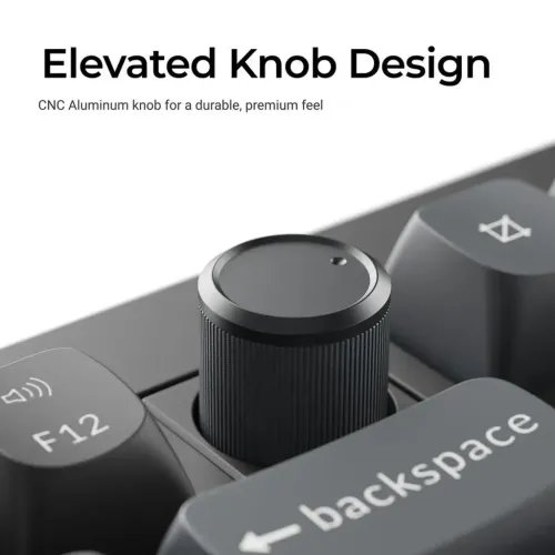 KeychronV6UltraV6U-D3QMKVIA8KWirelessCustomMechanicalKeyboardBrownSwitchRGB100US