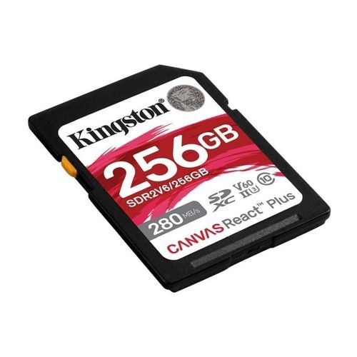 KingstonCanvasReactPlus256GBSDXCClass10UHS-IIU3V60