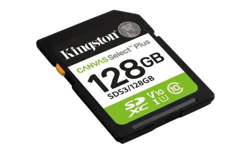 KingstonTechnology128GBSDXCCanvasSelectPlusGen3150MBsC10UHS-IU1V10