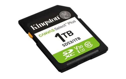 KingstonTechnology1TBSDXCCanvasSelectPlusGen3150MBsC10UHS-IU3V30