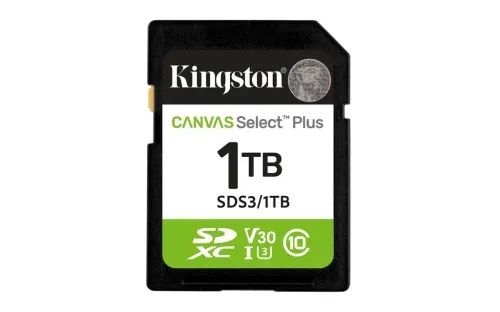 KingstonTechnology1TBSDXCCanvasSelectPlusGen3150MBsC10UHS-IU3V30