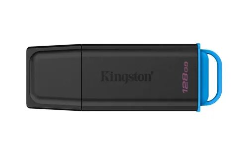 KingstonTechnologyDataTraveler128GBPortableUSB3.2Gen1ExodiaBlackBlue
