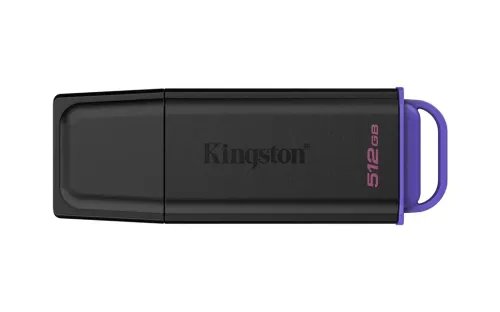 KingstonTechnologyDataTraveler512GBPortableUSB3.2Gen1ExodiaBlackPurple