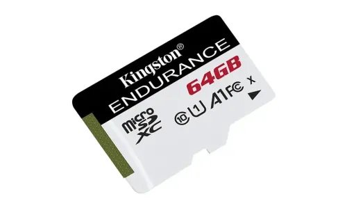 KingstonTechnologyHighEndurancememorycard64GBMicroSDClass10UHS-I