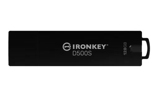 KingstonTechnologyIronKey128GBD500SFIPS140-3Lvl3PendingAES-256